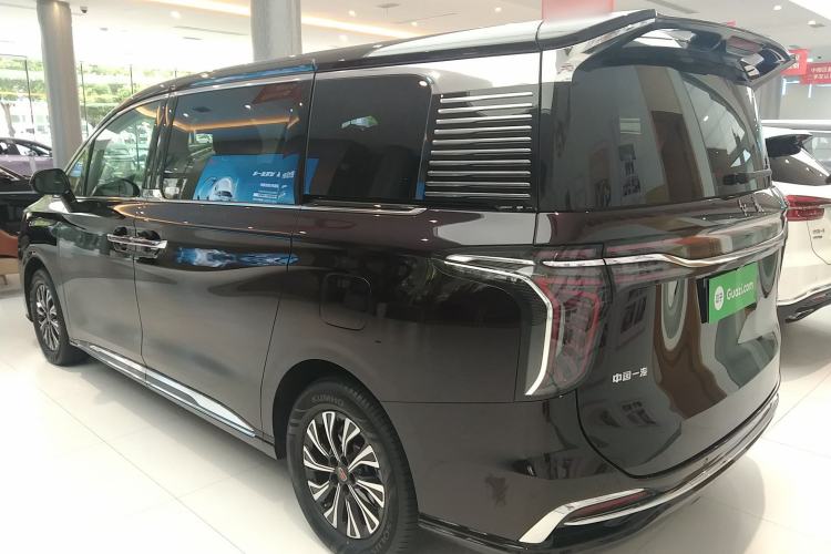 Used Hongqi HQ9 PHEV 2024 2.0T Four-Wheel Drive Business Edition Rear Left 45 Deg