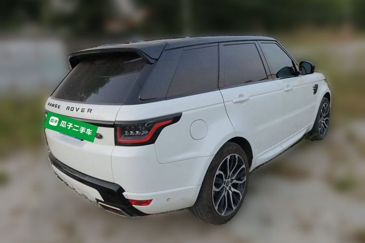 Used Land Rover Range Sport 2021 3.0 L6 YAO Black Edition Rear Right 45 Deg