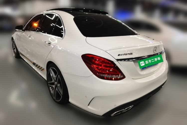Used Mercedes-Benz C-Class AMG 2015 AMG C 63 Rear Left 45 Deg