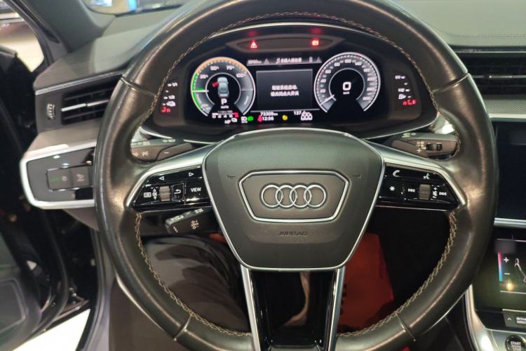 Used Audi A6L New Energy 2020 55 TFSI e quattro Steering Wheel