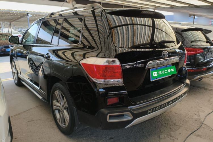 Used Toyota Highlander 2012 2.7L Two-Wheel Drive 7-Seater Luxury Edition Rear Left 45 Deg