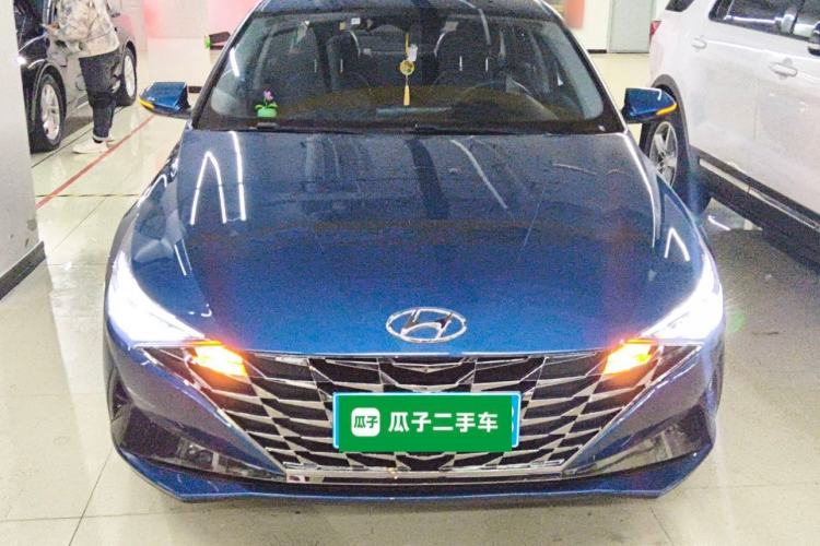 Used Hyundai Elantra 2021 1.5L CVT LUX Prestige Edition Front