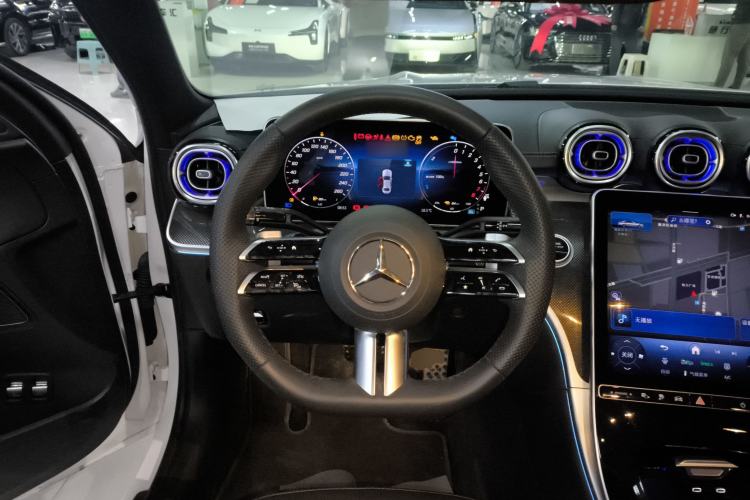 Used Mercedes-Benz C-Class New Energy 2025 C 350 eL Steering Wheel
