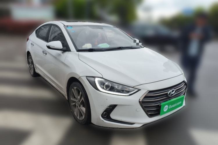 Used Hyundai Elantra (6th Generation / Lingdong) 2016 1.6L Automatic ZhiXuan – Elite Version Front Right 45 Deg