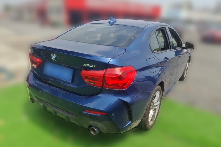 Used BMW 1 Series 2021 120i M Sport Night Edition Rear Right 45 Deg