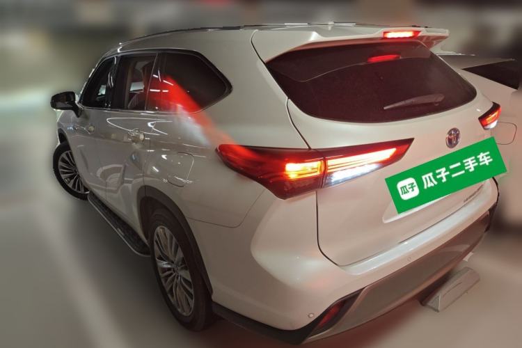 Used Toyota Highlander 2022 Dual-Engine 2.5L Four-Wheel Drive Supreme Edition 7-Seater Rear Left 45 Deg