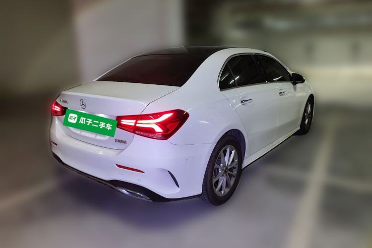 Used Mercedes-Benz A-Class 2022 Restyled A 200 L Sport Sedan Fashion Version Rear Right 45 Deg