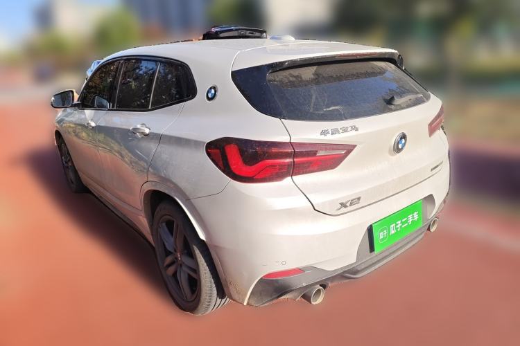 Used BMW X2 2021 sDrive25i Leading Model M Sport Package Rear Left 45 Deg