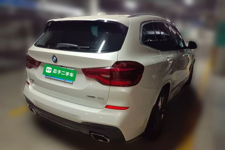 Used BMW X3 2021 xDrive25i M Sport Package Rear Right 45 Deg