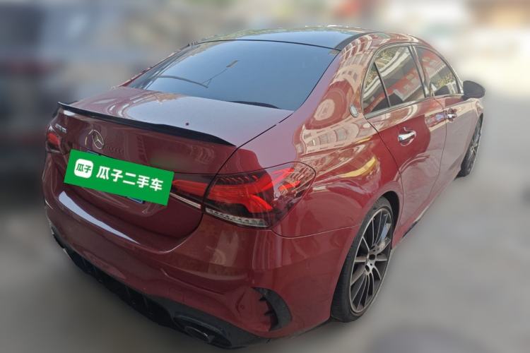 Used Mercedes-Benz A AMG 2020 AMG A 35 L 4MATIC Rear Right 45 Deg