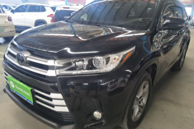 Used Toyota Highlander 2018 2.0T Four-Wheel Drive Luxury Version 7 Seats China VI Standard
