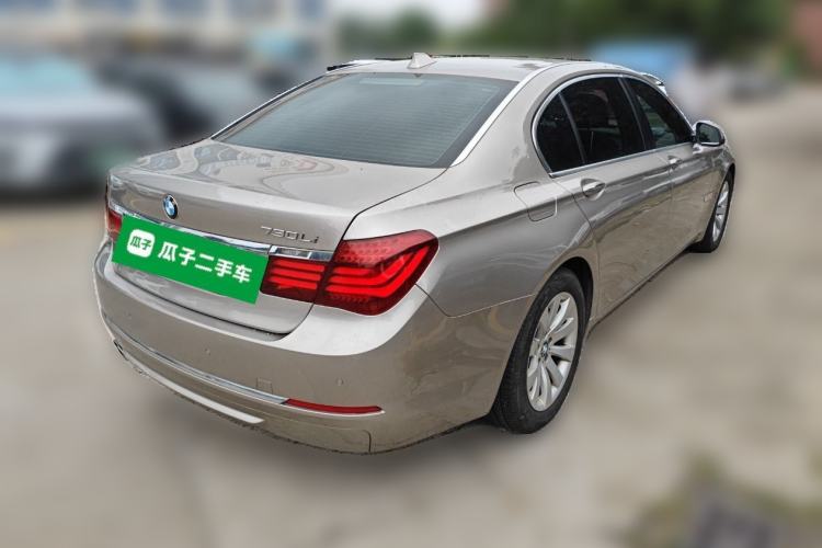 Used BMW 7 Series 2013 730Li Luxury Model Rear Right 45 Deg