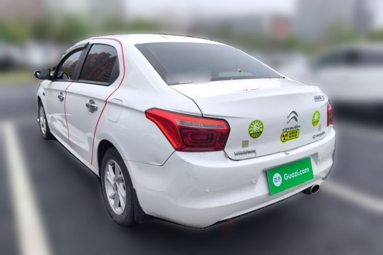 Used Citroen Elysee 2017 1.6L Manual Fashion Model Rear Left 45 Deg