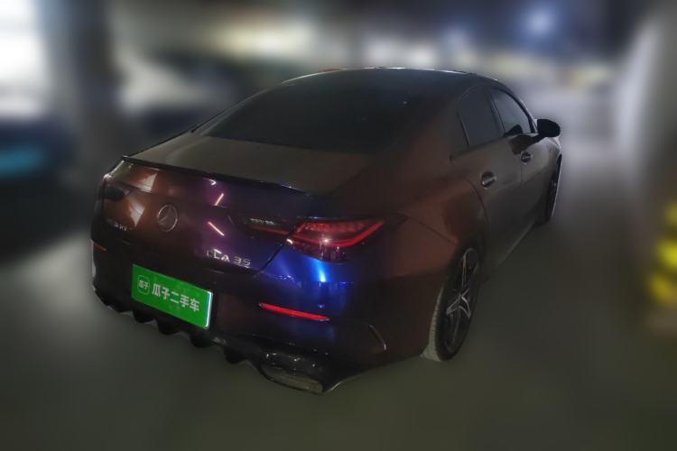 Used Mercedes-Benz CLA AMG 2024 AMG CLA 35 4MATIC Rear Right 45 Deg