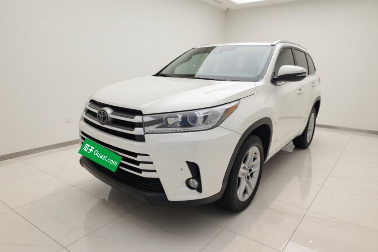 Used Toyota Highlander 2018 2.0T Four-Wheel Drive Luxury Edition 7 Seats China V Emission Standard