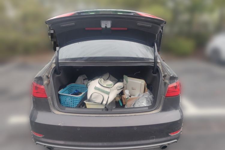 Used Audi A3 2015 Limousine 45 TFSI S line Luxury Model Trunk