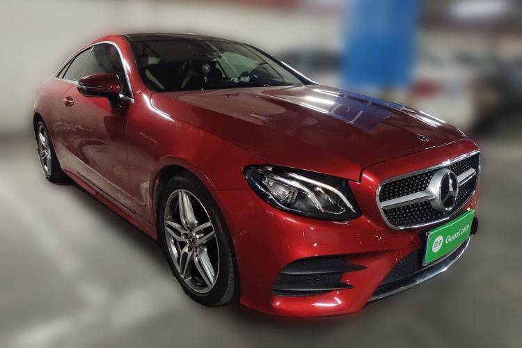 Used Mercedes-Benz E-Class 2017 E 200 4MATIC Coupe Front Right 45 Deg