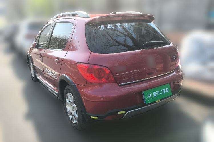 Used Peugeot 307 2012 1.6L Manual CROSS Rear Left 45 Deg