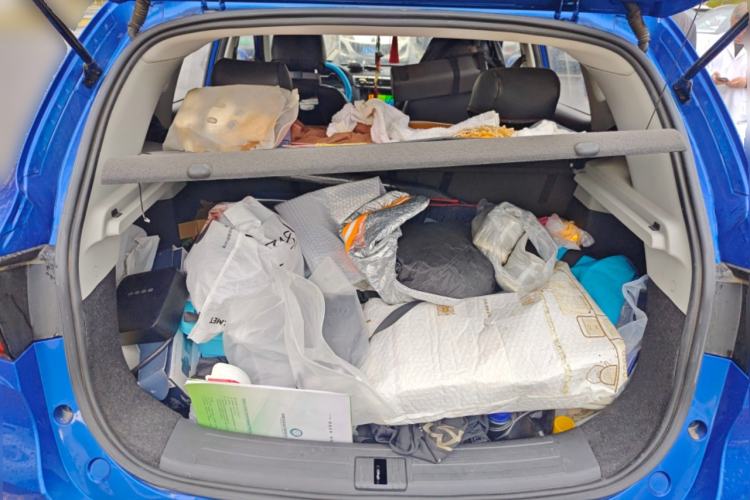 Used MG ZS 2017 1.5L Manual Elite Edition Trunk