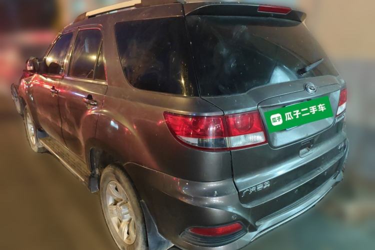 Used GAC Gonow Aoosed GX5 2012 2.4L Manual Gasoline 4x4 with Sunroof Rear Left 45 Deg