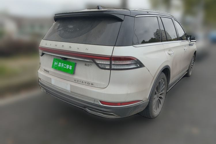 Used Lincoln Aviator 2022 3.0T V6 Four-Wheel Drive Luxury Edition Rear Right 45 Deg