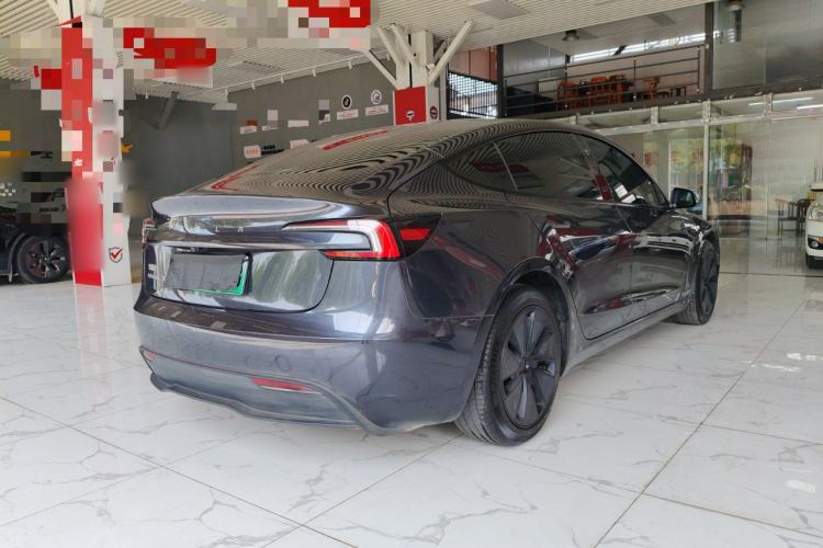 Used Tesla Model 3 2023 Rear-Wheel-Drive Version Rear Right 45 Deg