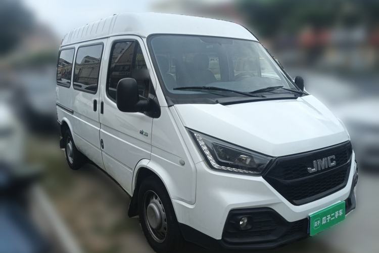 Used JMC Transit 2019 2.8T Commercial Version Short Wheelbase Mid-Roof 6-Seater China VI JX493
