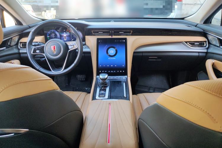 Used Hongqi H5 2023 1.5T HEV Smart Connect Flagship Edition Center Console