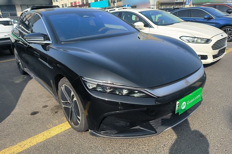 Used BYD Han 2023 EV Champion Edition 605KM Front-Drive Premium Model
