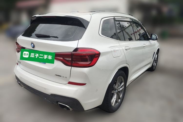 Used BMW X3 2020 xDrive25i M Sport Package Rear Right 45 Deg