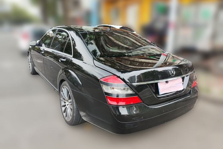 Used Mercedes-Benz S-Class 2008 S 350 L Luxury Model Rear Left 45 Deg