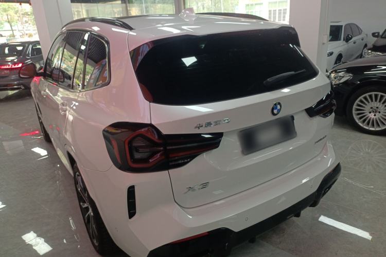 Used BMW X3 2022 Second Facelift xDrive30i Leading Edition M Night Sky Package Rear Left 45 Deg