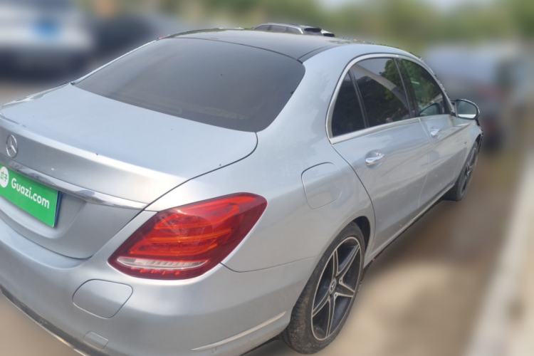 Used Mercedes-Benz C-Class New Energy 2016 C 350 eL Rear Right 45 Deg