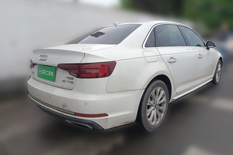 Used Audi A4L 2019 40 TFSI Ambition China VI Rear Right 45 Deg