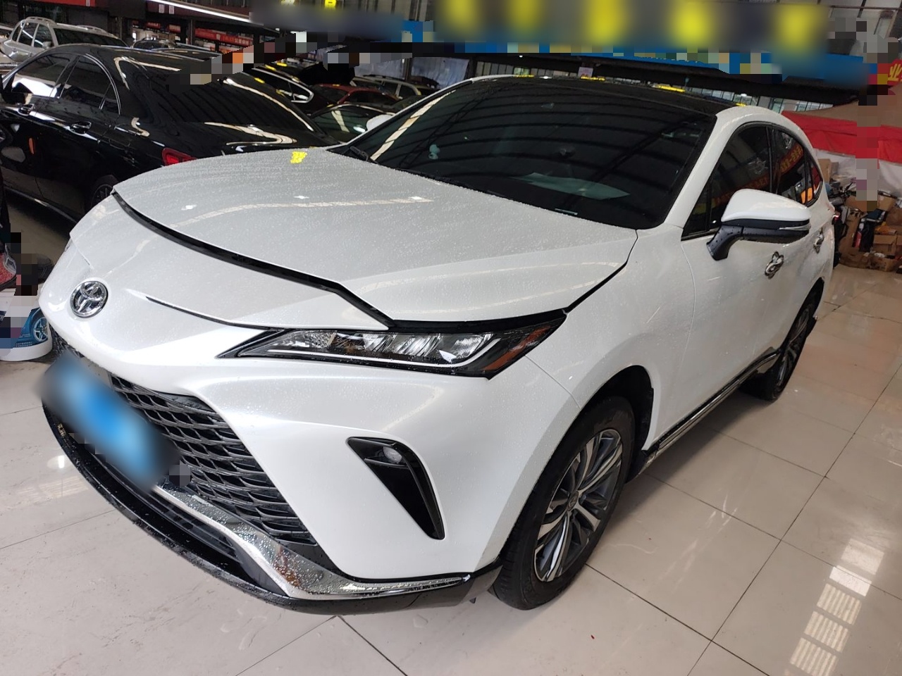 تحت مقدمة السيارة