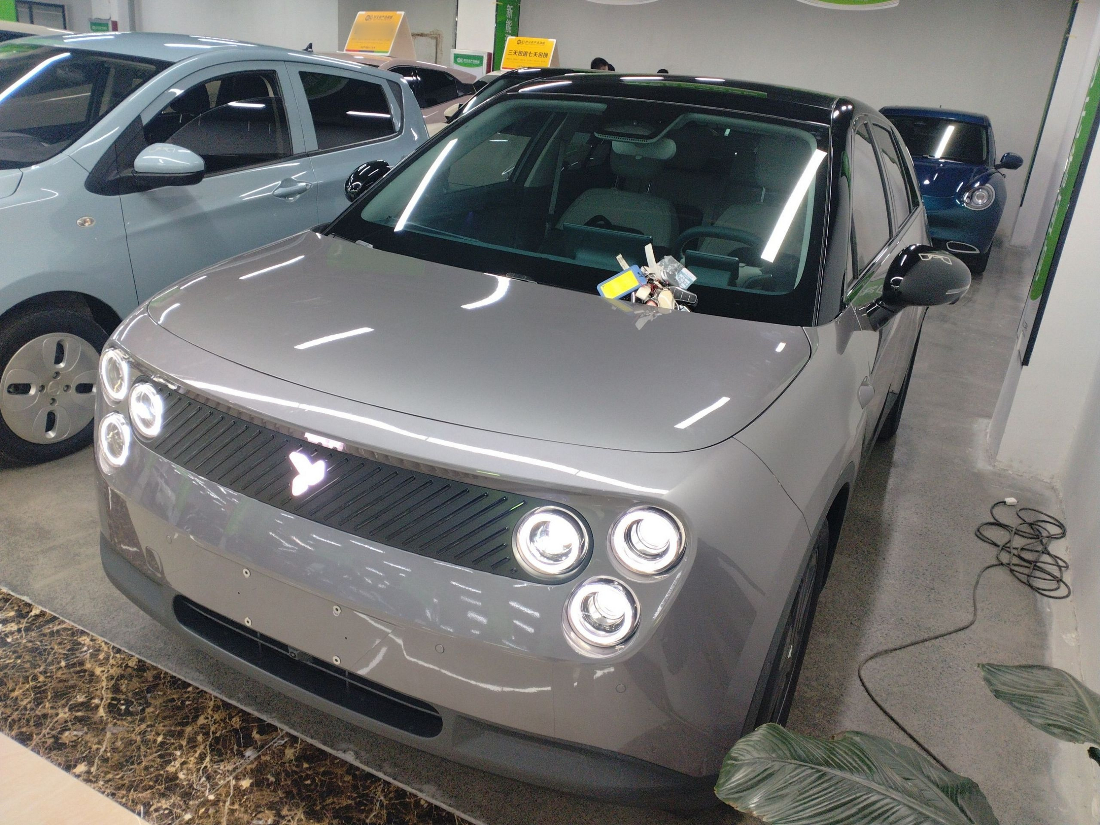 تحت مقدمة السيارة