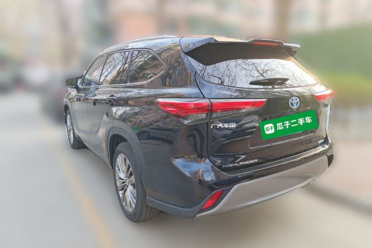 Used Toyota Highlander 2022 Dual-Engine 2.5L Four-Wheel Drive Prestige Version 7 Seats Rear Left 45 Deg