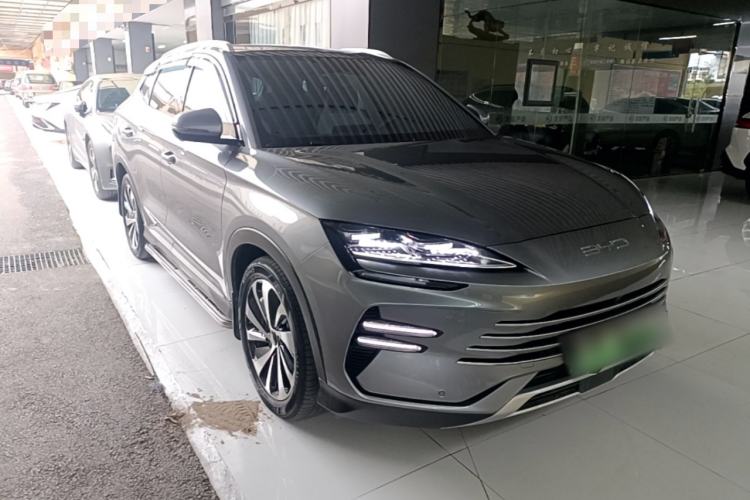 Used BYD Song PLUS New Energy 2024 HONOR Edition DM-i 110km Flagship Model Front Right 45 Deg