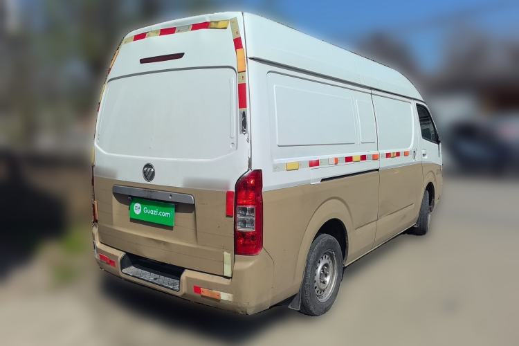 Used Foton Scenic G7 2020 2.4L Commercial Version Long Wheelbase High-Roof 2-Seat Van China VI Emission Standard 4K22D4M Rear Right 45 Deg