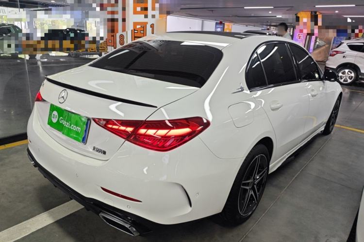 Used Mercedes-Benz C-Class 2024 Facelift C 260 L Night Edition Sport Version Rear Right 45 Deg