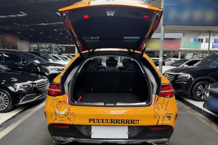 Used Mercedes-Benz GLE Coupe 2018 GLE 320 4MATIC Coupe SUV Trunk