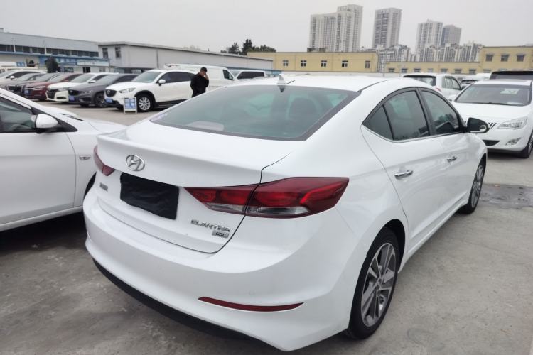 Used Hyundai Elantra (6th Generation / Lingdong) 2016 1.6L Automatic ZhiXuan – Elite Version Rear Right 45 Deg