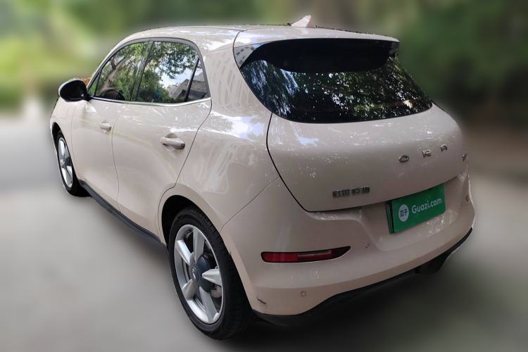 Used ORA Good Cat 2023 401 km Standard Range Prestige Version Lithium Iron Phosphate Rear Left 45 Deg