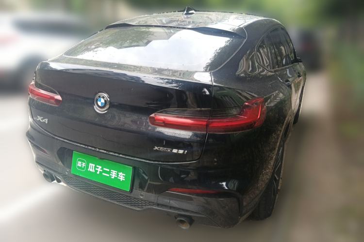 Used BMW X4 2021 Restyled xDrive 25i M Sport Night Edition Package Rear Right 45 Deg