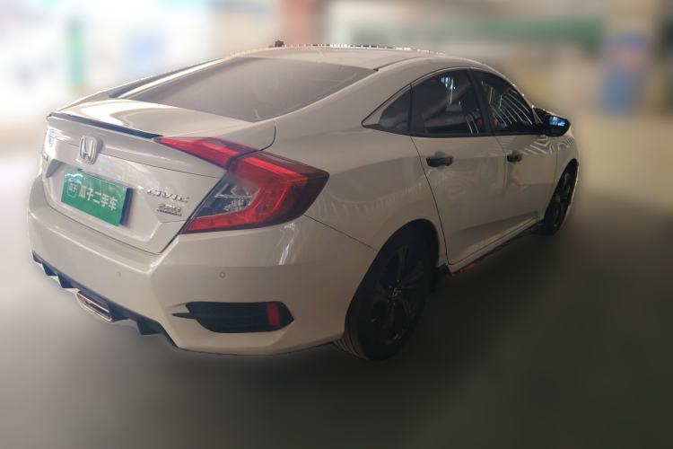 Used Honda Civic 2019 220TURBO CVT Dynamic Edition China V Emission Standard Rear Right 45 Deg