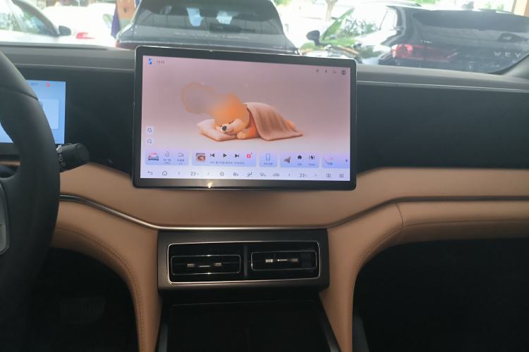 Used BYD Song L DM-i 2025 Intelligent Driving Version 112 km Leading Trim Center Console