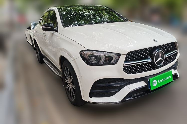 Used Mercedes-Benz GLE Coupe 2020 GLE 350 4MATIC Coupe SUV Luxury Model Front Right 45 Deg