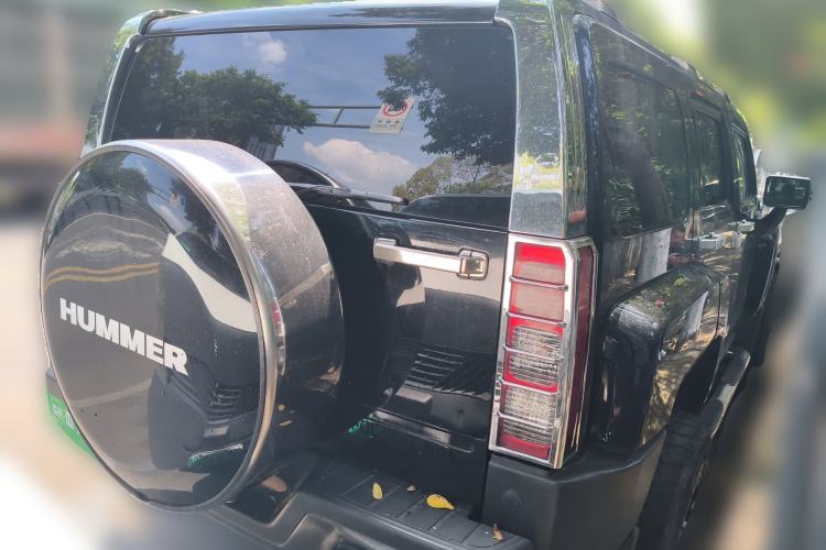 Used Hummer H3 2008 H3x 3.7 Rear Right 45 Deg
