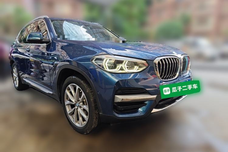 Used BMW X3 2020 xDrive25i Luxury Package Front Right 45 Deg