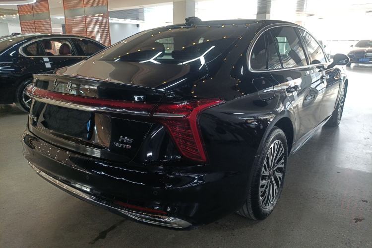 Used Hongqi H5 2025 2.0T Automatic Flag Edition – 500 000 Units Commemorative Version Rear Right 45 Deg